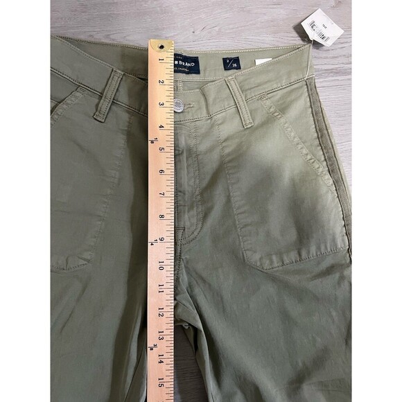 NWT Size 2 Lucky Brand Jeans Womens The Cargo Straight Leg Green - Picture 10 of 10